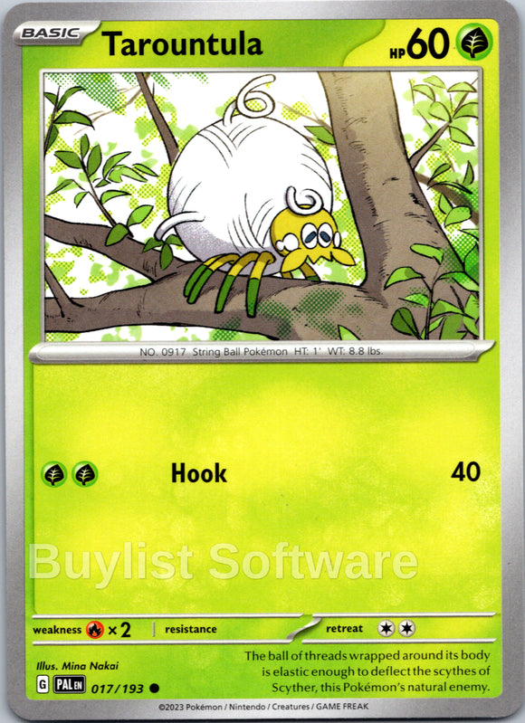Tarountula - 017/193 [017/193] [Paldea Evolved]