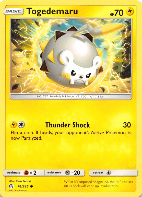Togedemaru - 74/236 [74/236] [Cosmic Eclipse]