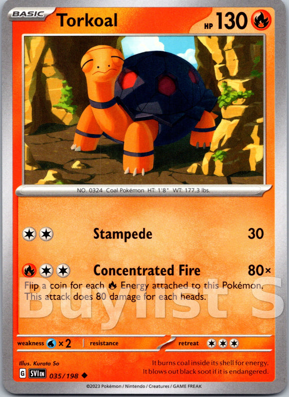 Torkoal [035/198] [Scarlet & Violet Base Set]