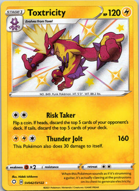 Toxtricity [SV042/SV122] [Shining Fates: Shiny Vault] Holofoil