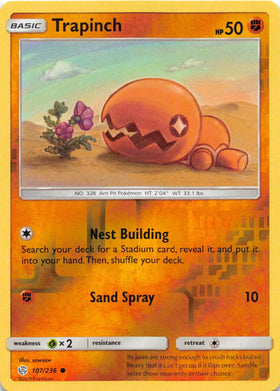 Trapinch - 107/236 [107/236] [Cosmic Eclipse] Reverse Holofoil