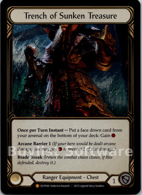 Trench of Sunken Treasure [OUT094] [Outsiders] Rainbow Foil