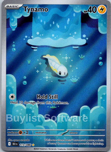 Tynamo [113/086] [Black Bolt] Holofoil