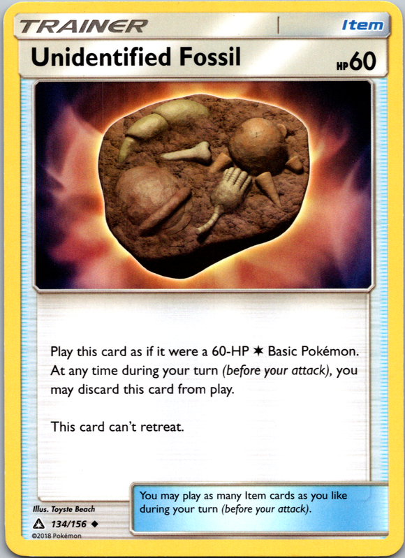 Unidentified Fossil [134/156] [Ultra Prism]