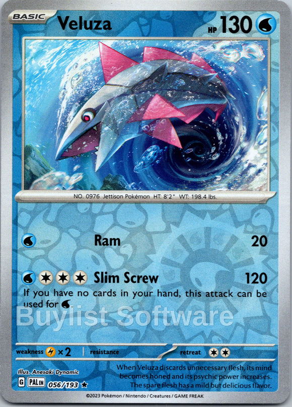 Veluza - 056/193 [056/193] [Paldea Evolved] Reverse Holofoil