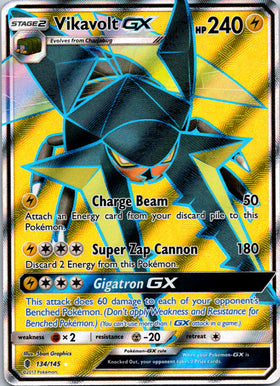 Vikavolt GX (Full Art) [134/145] [Guardians Rising] Holofoil