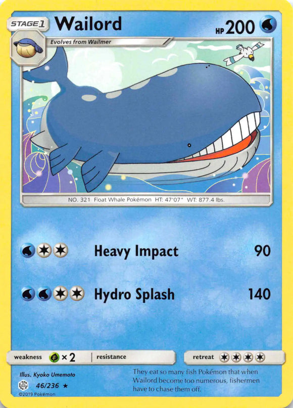 Wailord [46/236] [Cosmic Eclipse]
