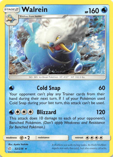 Walrein [52/236] [Cosmic Eclipse]