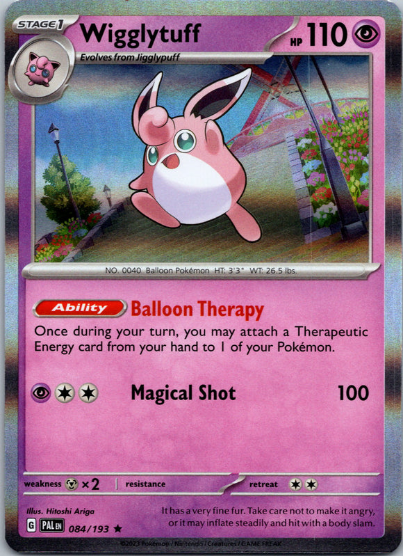 Wigglytuff [084/193] [Paldea Evolved] Holofoil