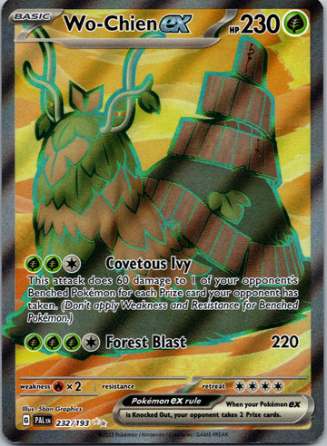 Wo-Chien ex - 232/193 [232/193] [Paldea Evolved] Holofoil