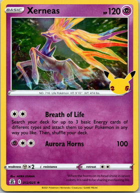 Xerneas [012/025] [Celebrations] Holofoil