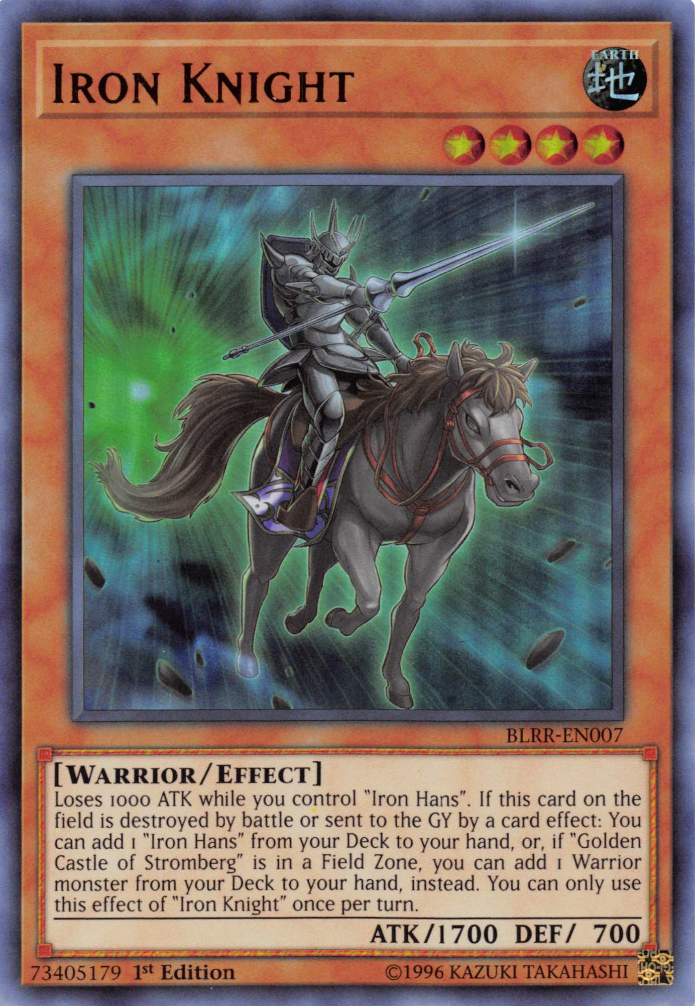 Iron Knight [BLRR-EN007] Ultra Rare
