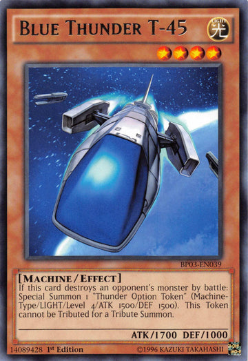 Blue Thunder T-45 [BP03-EN039] Rare