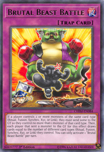 Brutal Beast Battle [CHIM-EN084] Rare