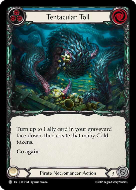 Tentacular Toll (Blue)