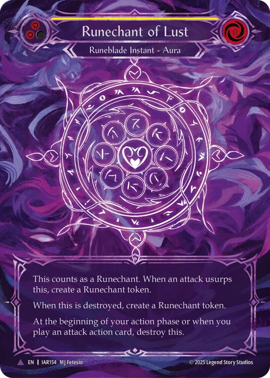 Runechant of Lust (Yellow)(Marvel)