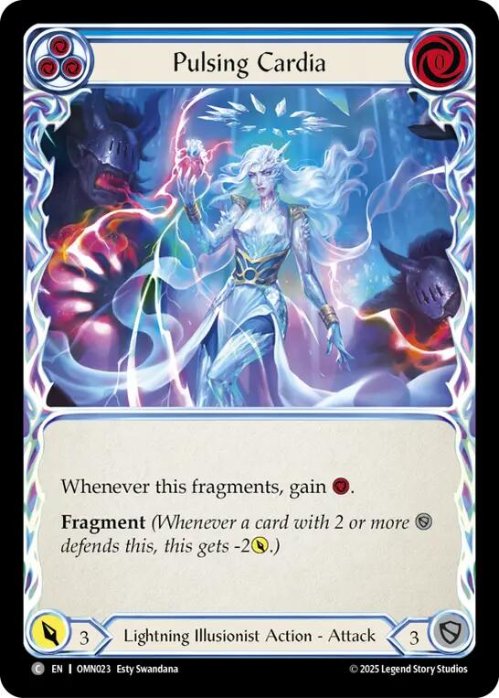 Pulsing Cardia (Blue)