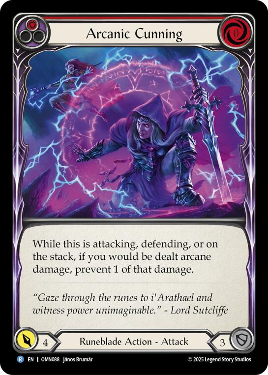 Arcanic Cunning (Red)