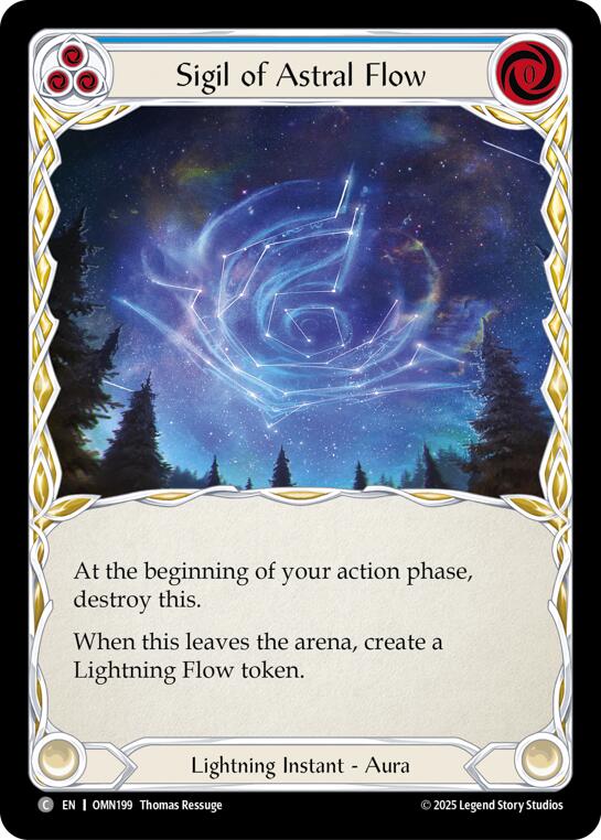 Sigil Of Astral Flow (Blue)