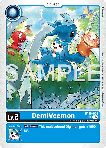 DemiVeemon - BT16-002 (Reprint)