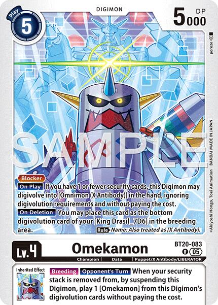 Omekamon - BT20-083 (Reprint)