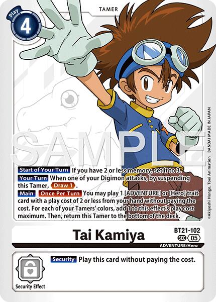 Tai Kamiya - BT21-102 (Reprint)