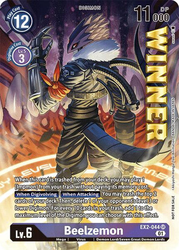 Beelzemon (Beelzemon Cup Store Winner)