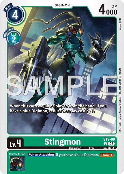 Stingmon - ST9-09 (Reprint)
