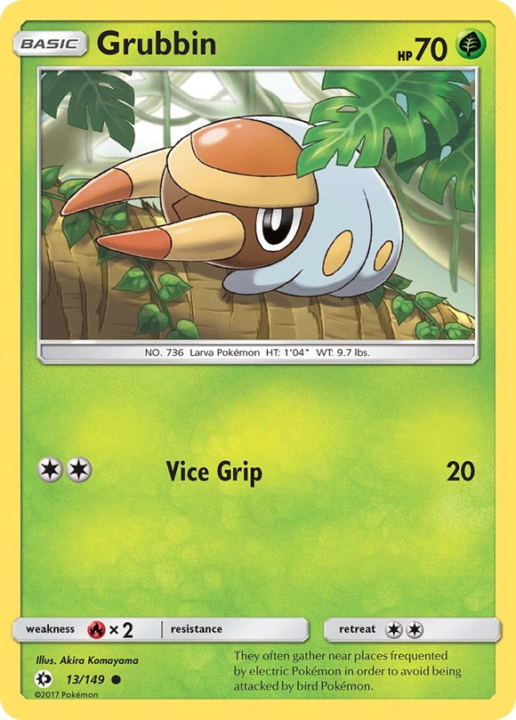 Grubbin [13/149] [Sun & Moon Base Set]