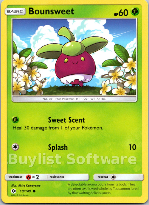 Bounsweet [18/149] [Sun & Moon Base Set]