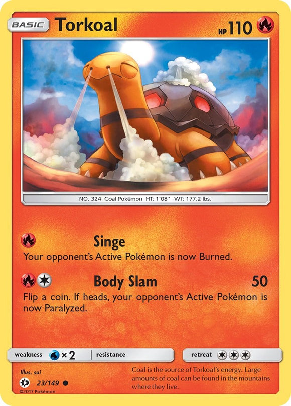 Torkoal [23/149] [Sun & Moon Base Set]