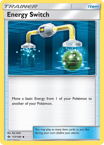 Energy Switch [117/149] [Sun & Moon Base Set]