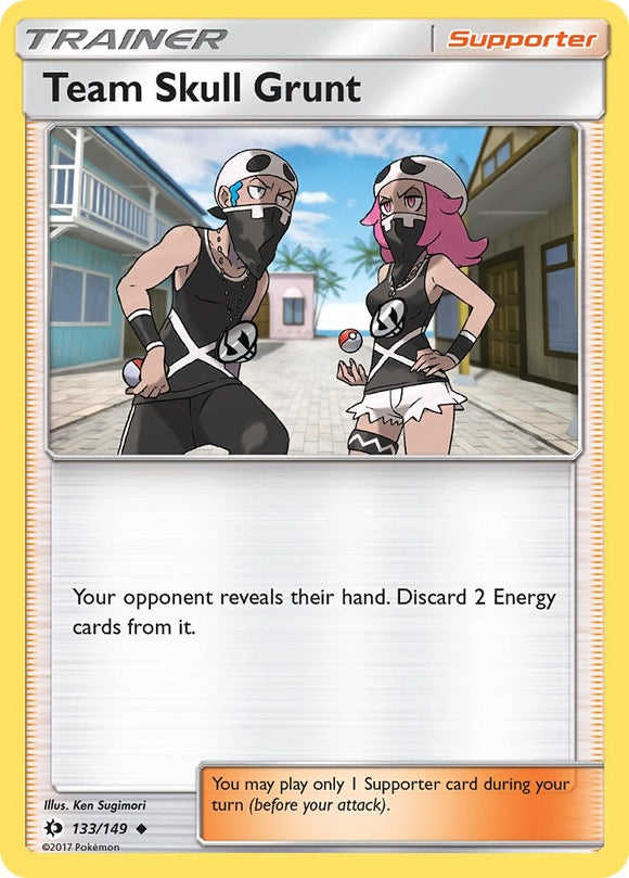 Team Skull Grunt [133/149] [Sun & Moon Base Set]