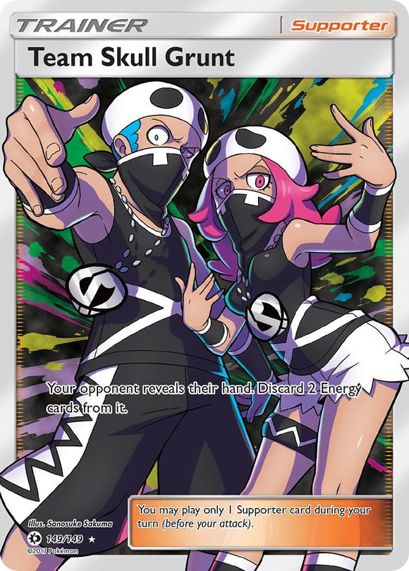 Team Skull Grunt [149/149] [Sun & Moon Base Set] Holofoil