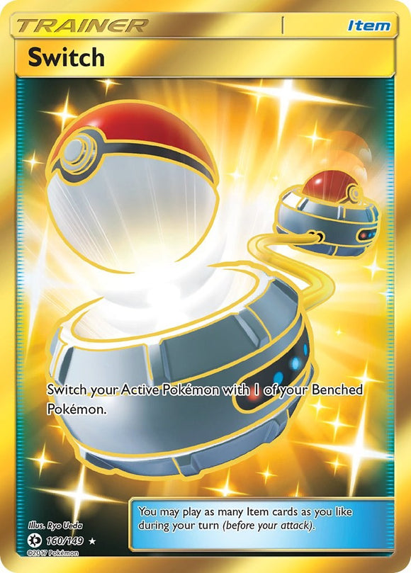 Switch [160/149] [Sun & Moon Base Set] Holofoil