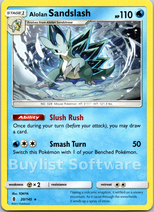 Alolan Sandslash [20/145] [Guardians Rising]