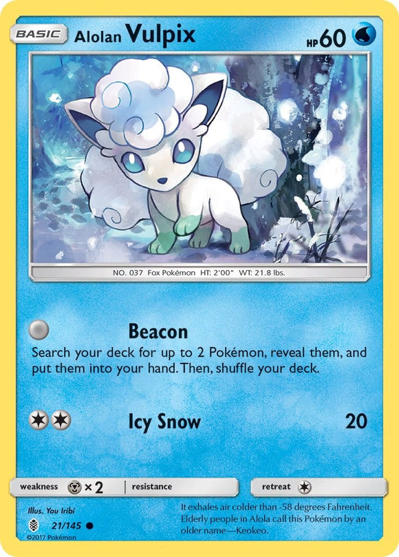 Alolan Vulpix [21/145] [Guardians Rising]
