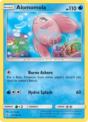 Alomomola [36/145] [Guardians Rising] Reverse Holofoil