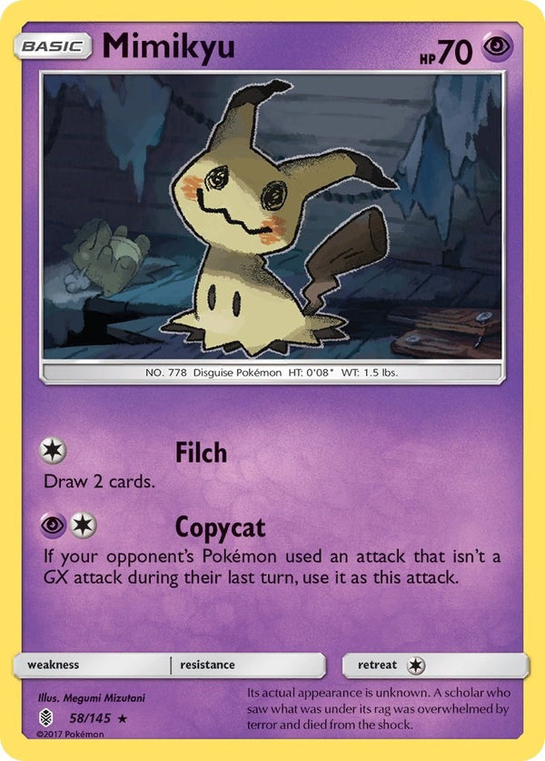 Mimikyu [58/145] [Guardians Rising] Holofoil