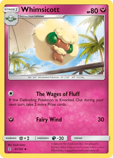 Whimsicott [91/145] [Guardians Rising]