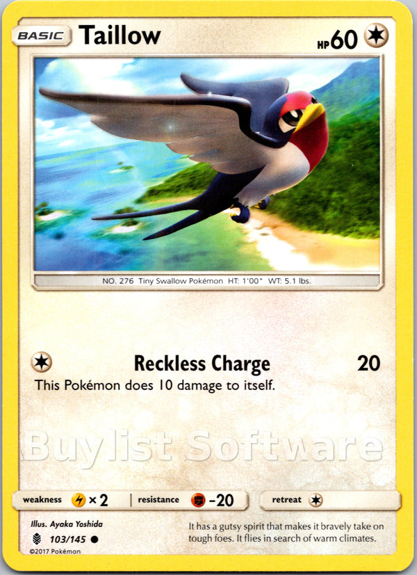 Taillow [103/145] [Guardians Rising] Reverse Holofoil