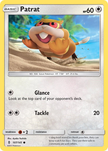 Patrat [107/145] [Guardians Rising] Reverse Holofoil