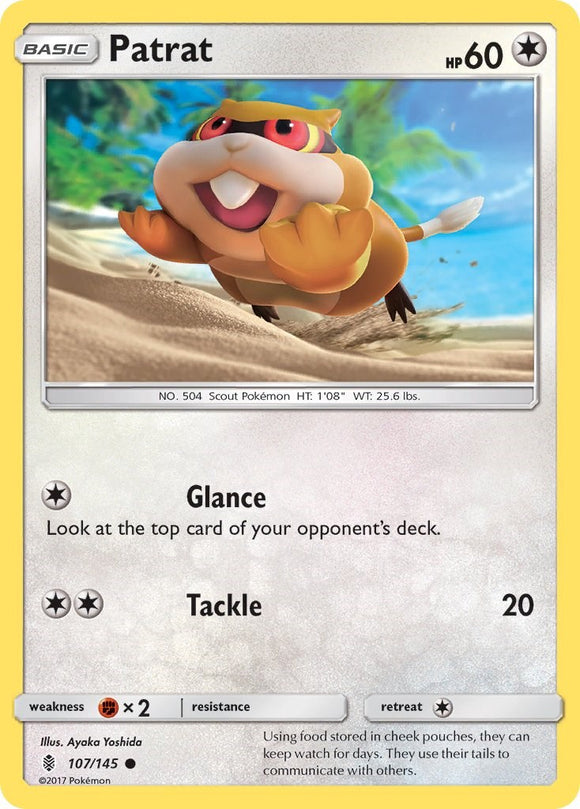 Patrat [107/145] [Guardians Rising] Reverse Holofoil