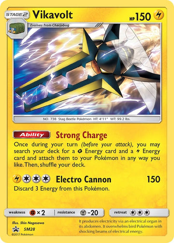 Vikavolt [SM28] [Sun & Moon Promos] Holofoil