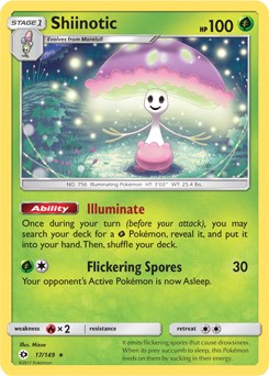 Shiinotic [017/149] [Sun & Moon Base Set]