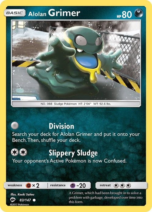 Alolan Grimer [83/147] [Burning Shadows]