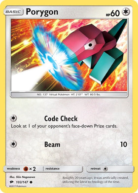 Porygon [103/147] [Burning Shadows]