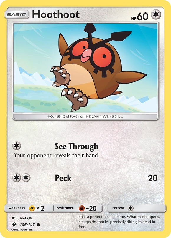 Hoothoot [106/147] [Burning Shadows]