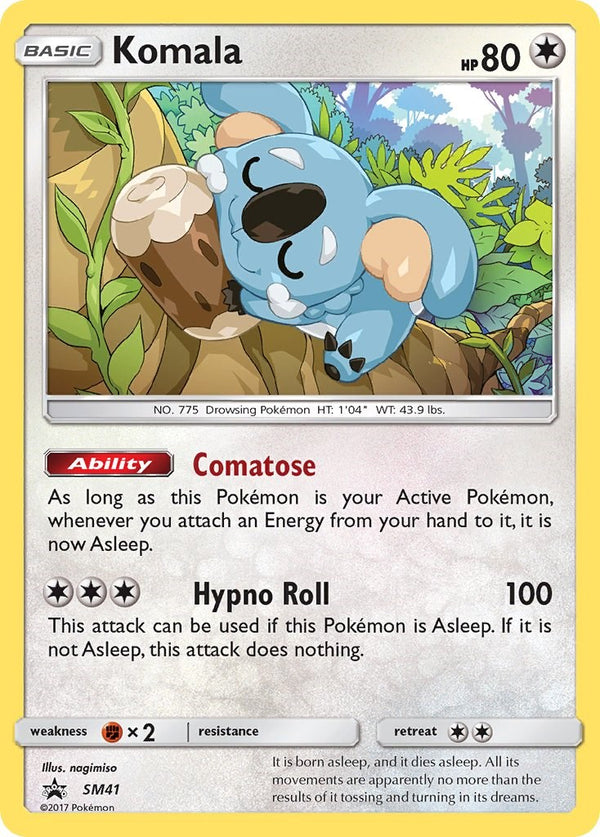 Komala [SM41] [Sun & Moon Promos] Holofoil