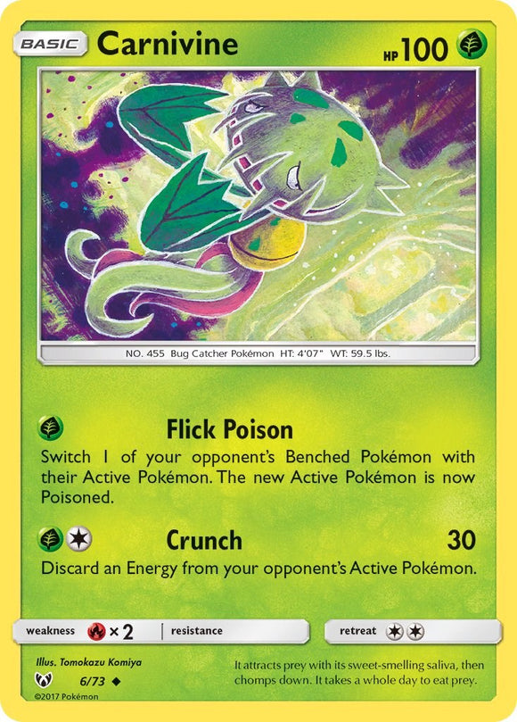 Carnivine [6/73] [Shining Legends]